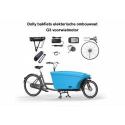 Dolly cargo bike electric conversion kit LYRA Front wheel motor