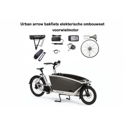 Kit de conversion électrique pour vélo cargo Urban Arrow Moteur de roue avant G3