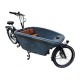Ensemble de coussins de vélo Dolly Cargo, modèle Evi, couleur cognac, coussins de vélo cargo en cuir ciel de 3 cm d\'épaisseur