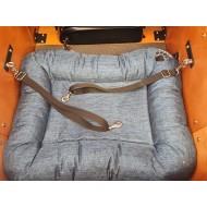 Dog leash belt suitable for all cargo bike models