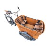 Babboe curve Bakfiets kussenset model Capi kleur cognac