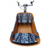 Babboe curve Cargo bike cushion set model Zebra