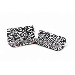 Babboe City cushion set model evi color Zebra