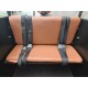 Troy Bakfiets cushion set model Evi, color cognac