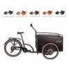 Bimas eCargo 3.3 Economy bakfiets kussenset model Evi kleur zwart
