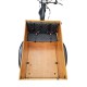 Cangoo – ensemble de coussins pour vélo cargo Easy, modèle Capi, couleur noir