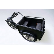 Troy cargo bike cushion set model Capi, color black
