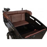 Vogue Superior 3 Cargo bike Exclusive cushion set model Capi color brown