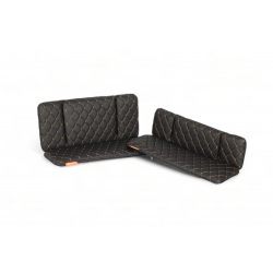 Cushion set suitable for Vogue Carry 2 and Superior 2 Cargo bike model Capi, colour black