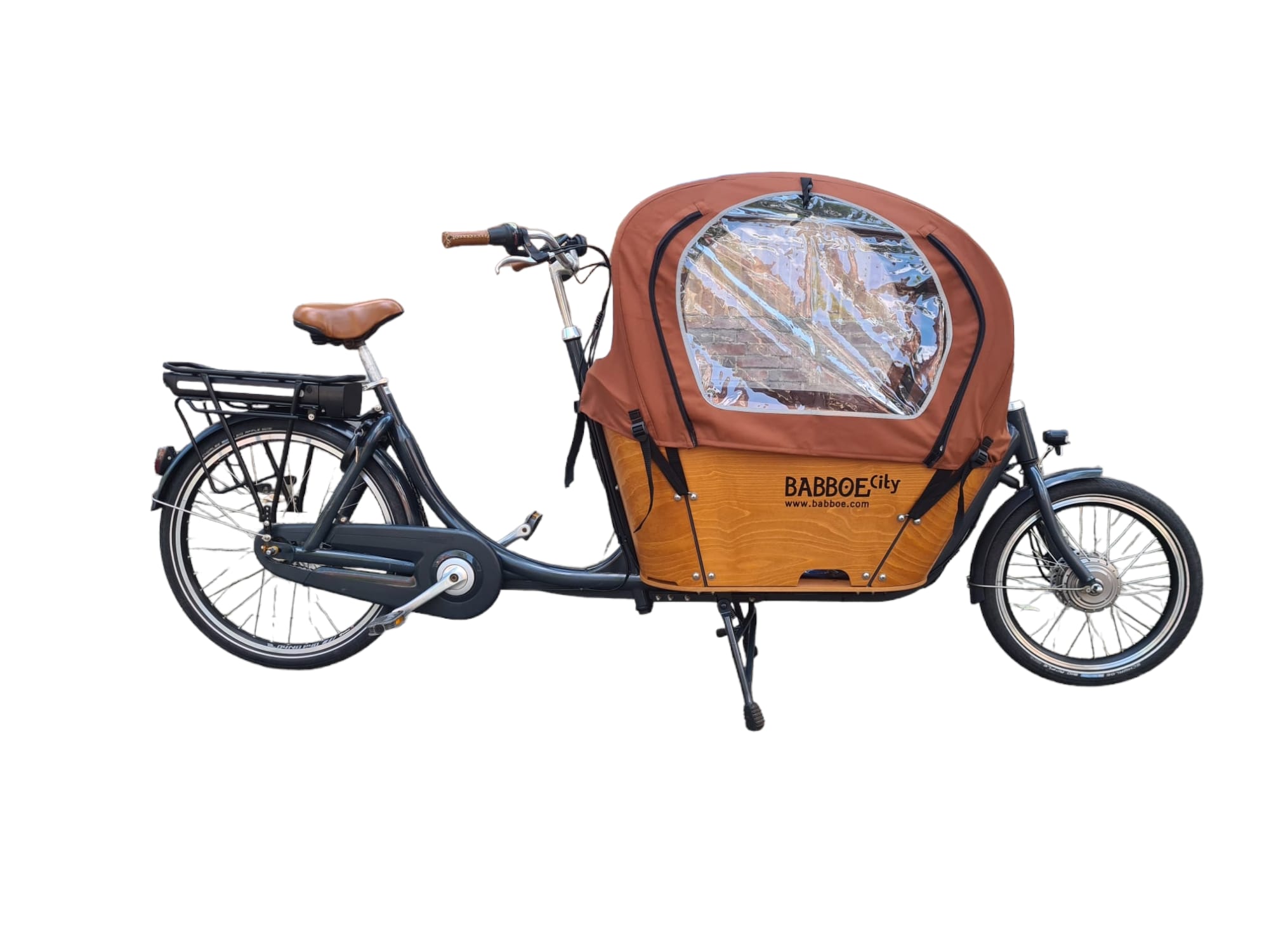 Babboe City luxury waterproof rain tent cargo bike cover cargo