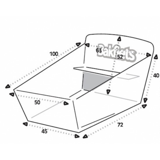Houten bak voor Bakfiets.nl Cargobike lang