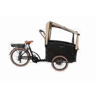 Housse de tente de pluie imperméable Troy cargo bike couleur cognac (sans poteaux de tente)