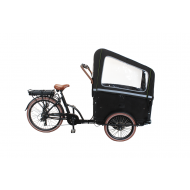 Housse de tente de pluie imperméable Troy cargo bike couleur noir (sans poteaux de tente)