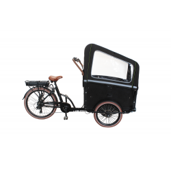 Troy cargo bike waterproof rain tent cover color black (without tent poles)