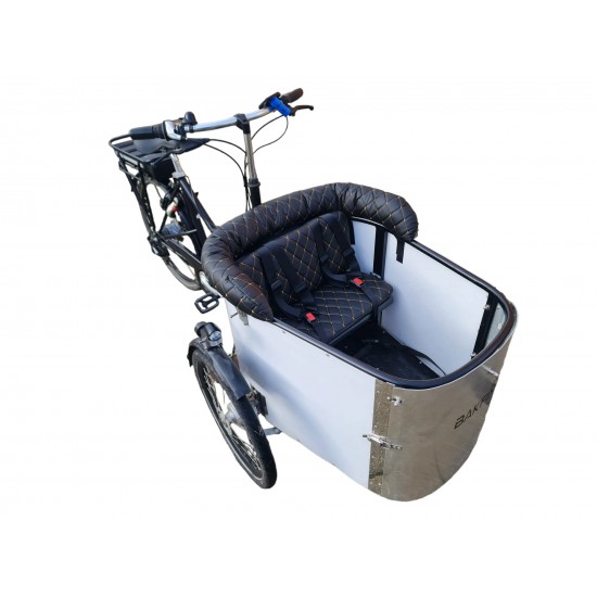 Nihola cargo bike cushion set model Capi Extralux, color black