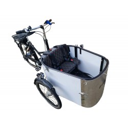 Nihola cargo bike cushion set model Capi, color black