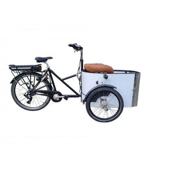 Ensemble de coussins pour vélo cargo Nihola modèle Capi Extralux couleur cognac