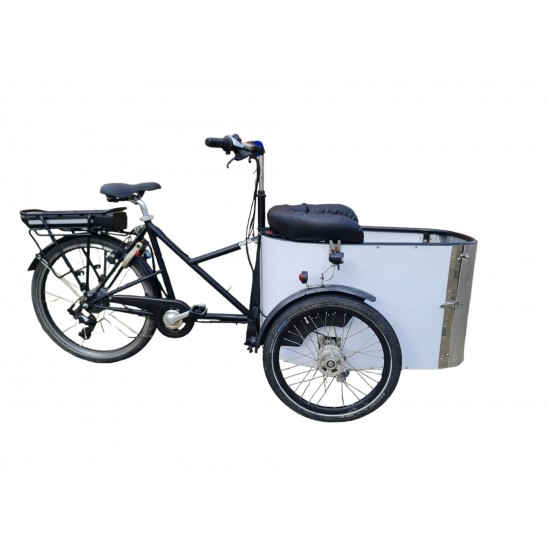 Nihola cargo bike cushion set model Evi Extralux, color black
