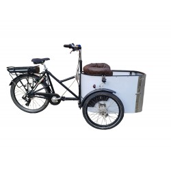 Nihola cargo bike cushion set model Capi Extralux color dark brown