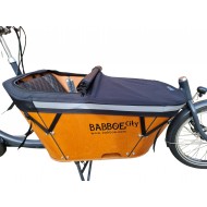 Wasserdichte Abdeckung für Babboe City-Lastenfahrräder, Farbe: Schwarz
