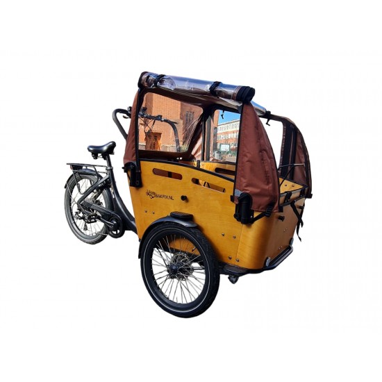 Vogue Carry 3 waterproof rain tent model Kayra brown cargo bike cover (without tent poles)
