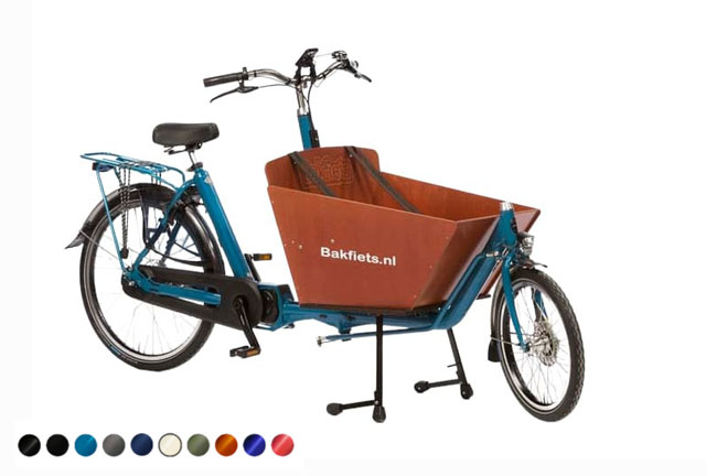 CargoBike Electric Classic Short Bakfix, your cargo