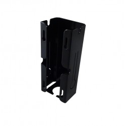 Charger holder for your battery charger of your electric bicycle or cargo bike, color black, size L