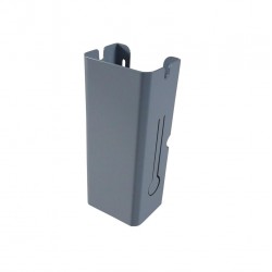 Charger holder for your battery charger of your electric bicycle or cargo bike, color gray, size M