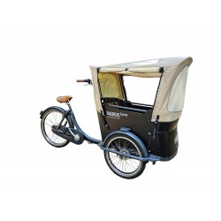 Babboe Curve waterproof cargo bike summer cover color cream (without tent poles)