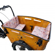 Vogue Superior 3 cargo bike cushion set model Berky - color taupe