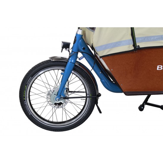 Bakfiets.nl Tente de pluie imperméable XL Housse de pluie Cargo Bike Housse de pluie longue extra haute de couleur crème