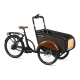 SociBike Compact Tricycle Cargo Bike black