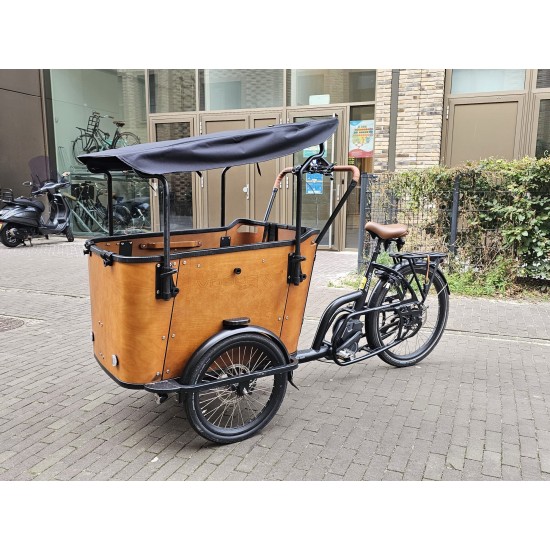 Vogue Superior Deluxe & Avenger bakfiets zonnedak zonneluifel