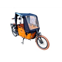 Vogue carry 2 en superior 2 bakfiets regentent kleur zwart (zonder tentstokken)